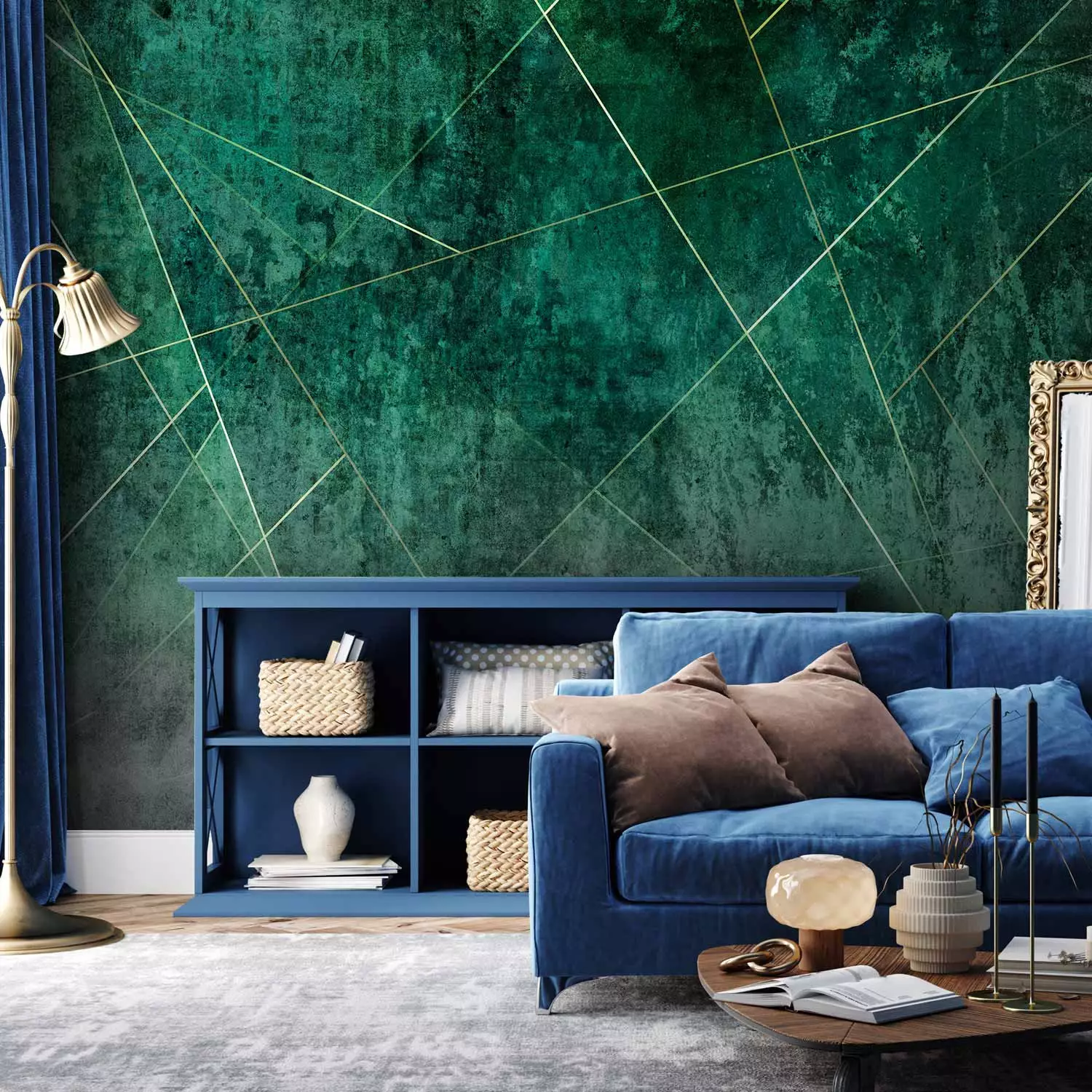 Professional wallpaper installation